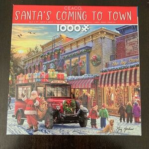 Ceaco Santa's Coming to Town 1000-Piece Puzzle - Red Holiday Truck